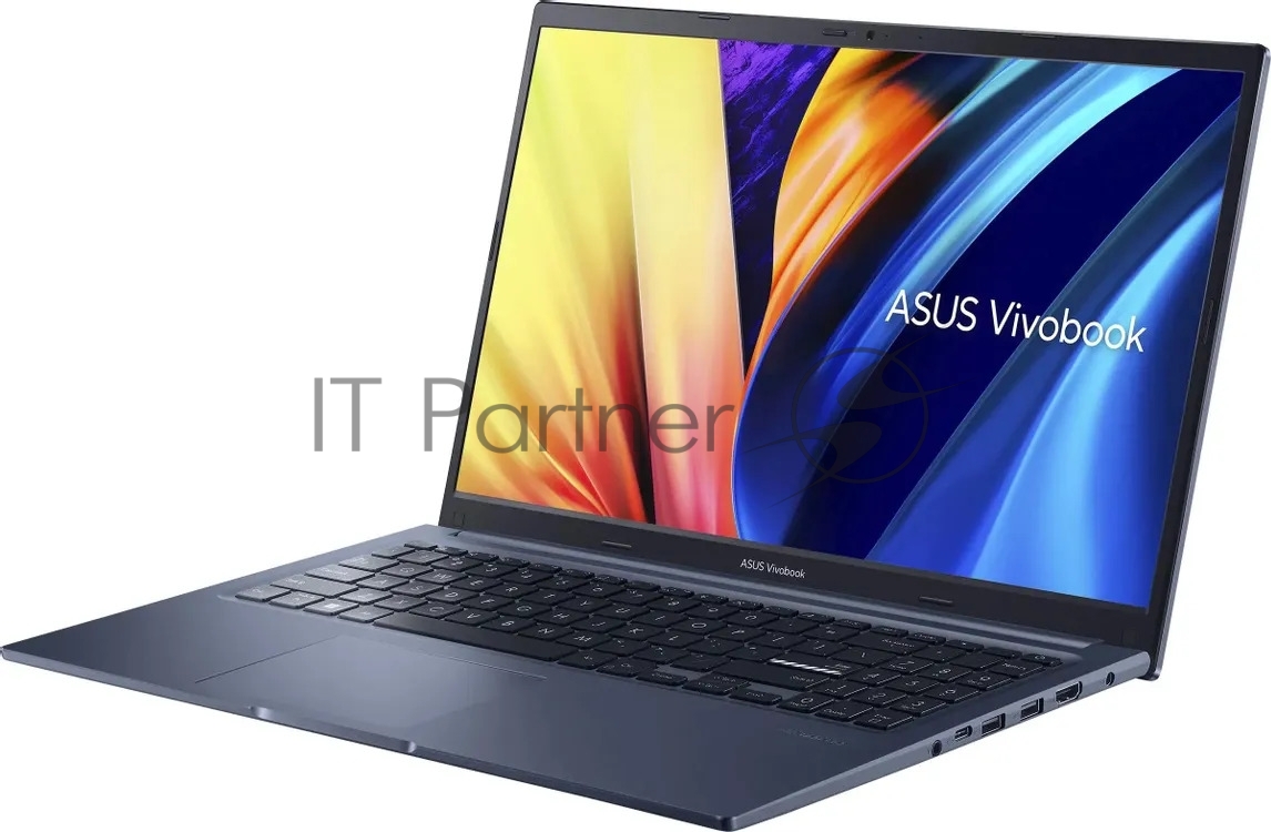 Ноутбук ASUS Vivobook 15 M1502YA/15.6"/IPS/AMD Ryzen 7 5825U/16Gb/512Gb/SSD/AMD Radeon Graphics/Без ОС/синий/1.7kg