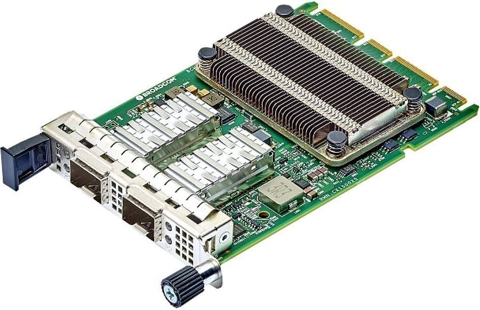BROADCOM Сетевой адаптер PCIE 3.0x8 SFP28, OCP 3, 2x25GbE  NetXtreme N225P BCM957414N4140C BROADCOM