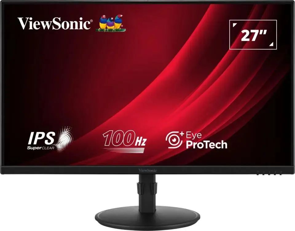 Монитор ViewSonic 27" VA2708-HDJ черный IPS LED