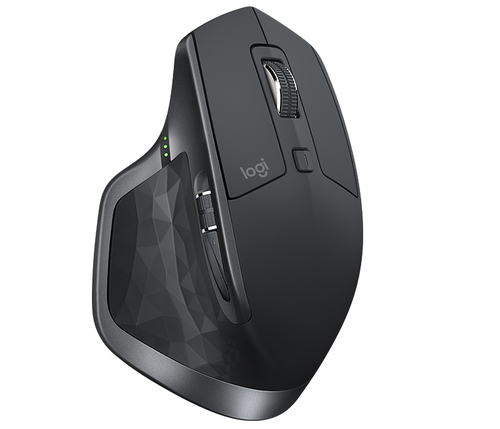 Мышь Logitech MX Master 2S черный/серый оптическая (4000dpi) беспроводная BT/Radio USB (5but) (910-007223)