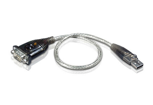 Переходник ATEN - UC232A, USB Type A (M) -> DB-9 (M), 0.35 м, UC232A-AT