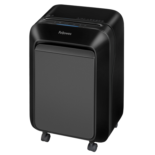 Fellowes Шредер PowerShred LX210 FS-55025(01), черный {DIN P-4, 4х12 мм, 16 лст., 23 лтр, Jam Proof™, SafeSense}