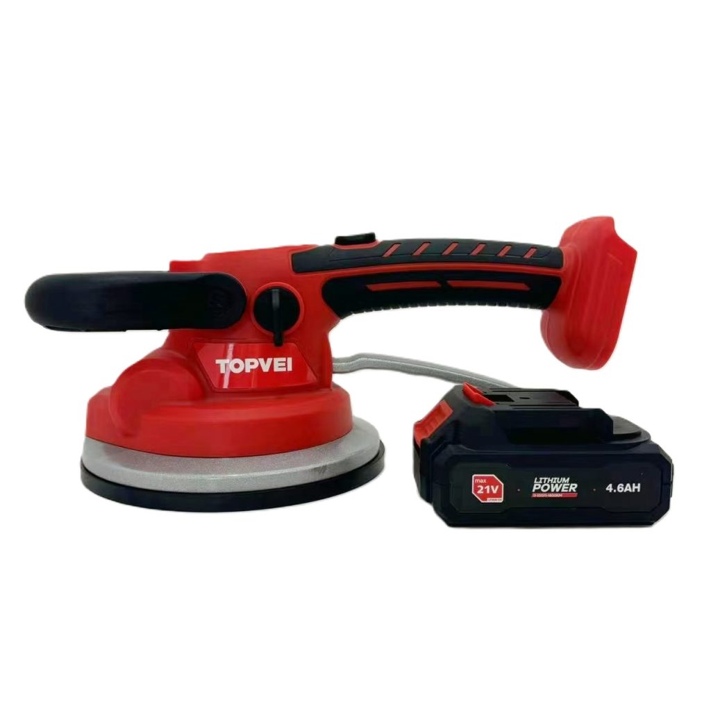 Виброприсоска для укладки плитки TOPVEI 2321, 50 кг, 21v, 18см