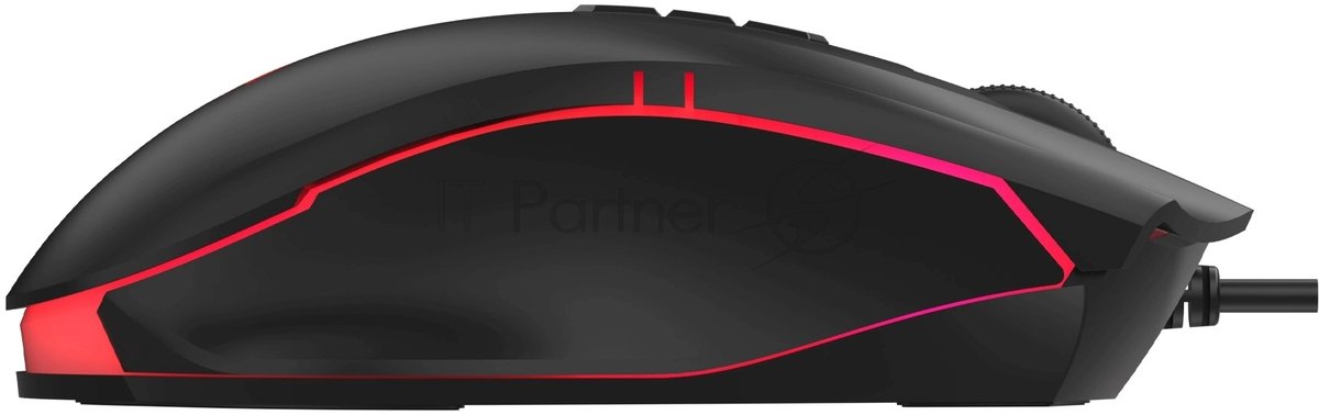 Мышь проводная A4Tech Bloody ES7 черный, 6000 dpi, USB, кнопки - 8