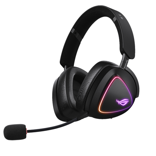 Гарнитура ASUS A701 ROG DELTA II BLK 318g 20 - 20000Hz 3,5mm 2.4GHz BT (90YH03W0-BHUA00)