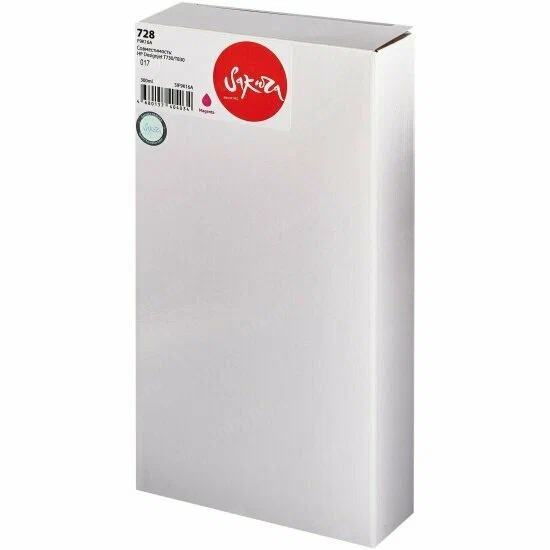 SIF9K16A Sakura F9K16A (№728 Magenta) для HP Designjet T730/T830, пурпурный,  300  мл.