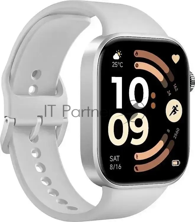 Умные часы Xiaomi Redmi Watch 6, 2.07" AMOLED, GPS, Bluetooth 5.4, IPX/WR50, серебристый