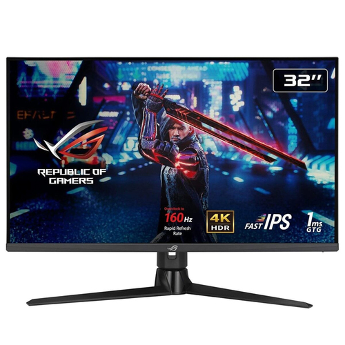Монитор 32" ASUS ROG Strix XG32UQ IPS 3840x2160, 160 Гц, 1 мс, 16:9, 450 кд/м2, 2xHDMI, 1хDP, 2хUSB, 1x3.5 мм, черный