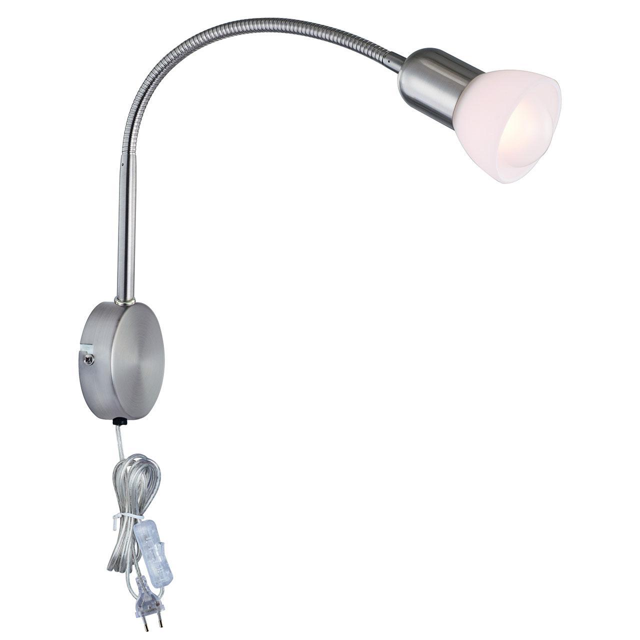 Спот ARTE LAMP A3116AP-1SS, 1x40 Вт E14
