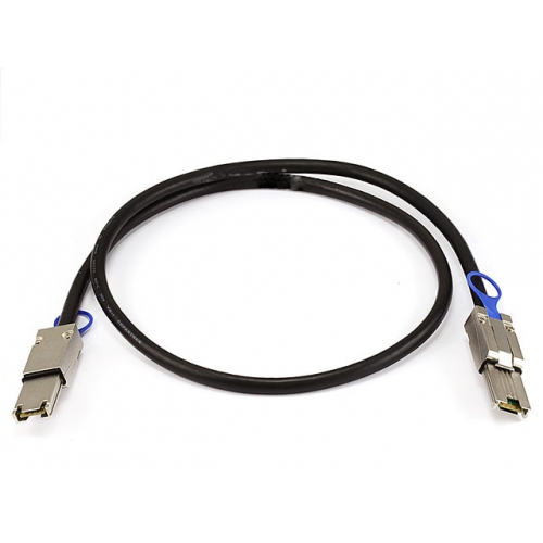 Кабель данных QNAP - External, SFF-8088 -> SFF-8088, 1 м, CAB-SAS10M-8088
