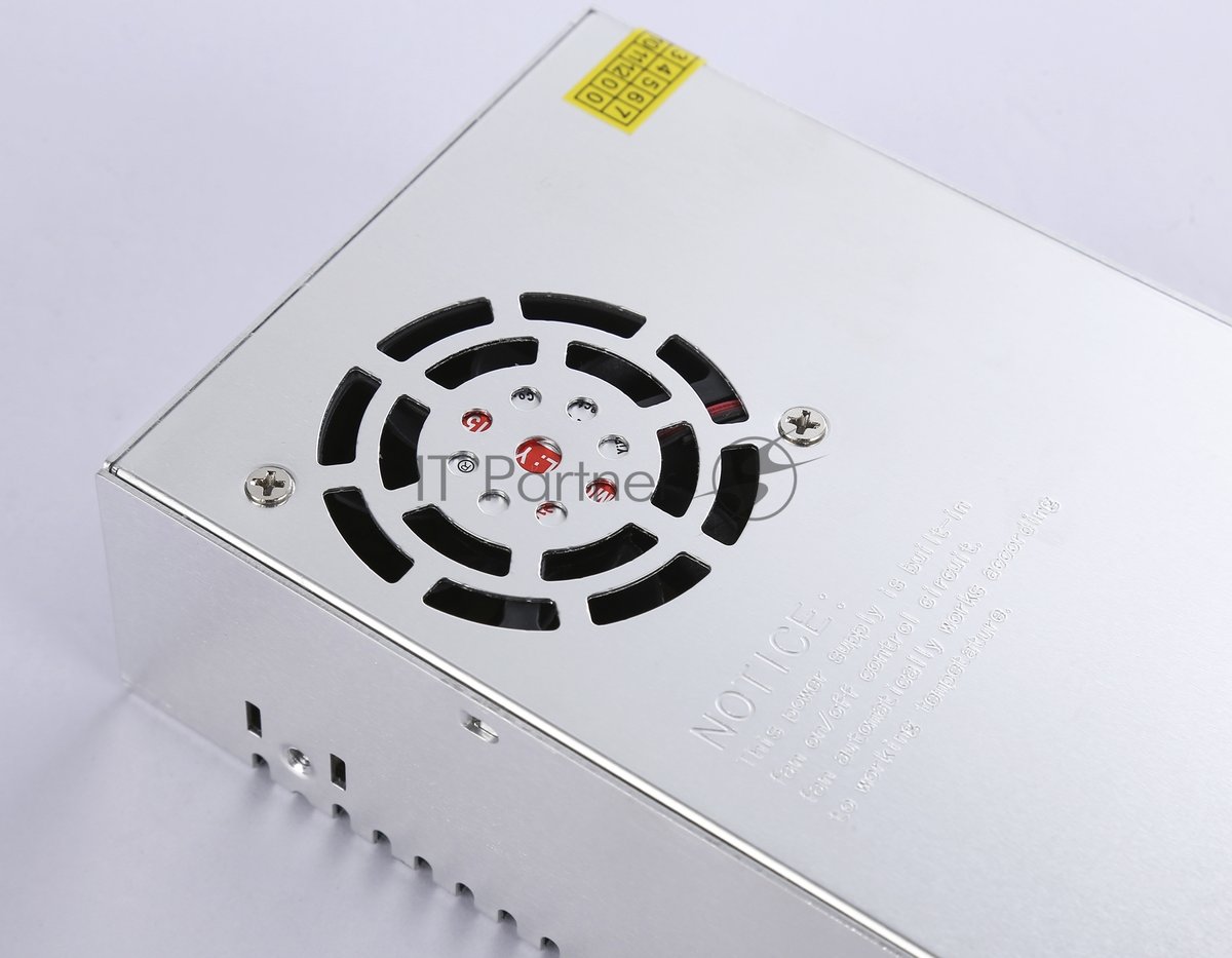 Блок питания 24V 400W 16.7A IP20 90-260V 215*115*50