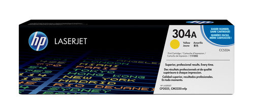 (Спец.цена) Оригинальный картридж HP CC532A (304A) для принтера HP Color LaserJet CP2025/ CM2320 CM2320/ CM2320fxi/ CM2320nf/ CP2025/ CP2025dn/ CP2025n yellow, 2800 страниц