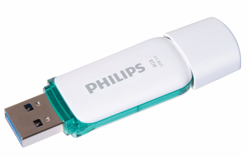Флеш накопитель 8Gb USB 3.0 PHILIPS Snow Edition 3.0, белый (FM08FD75B/97)