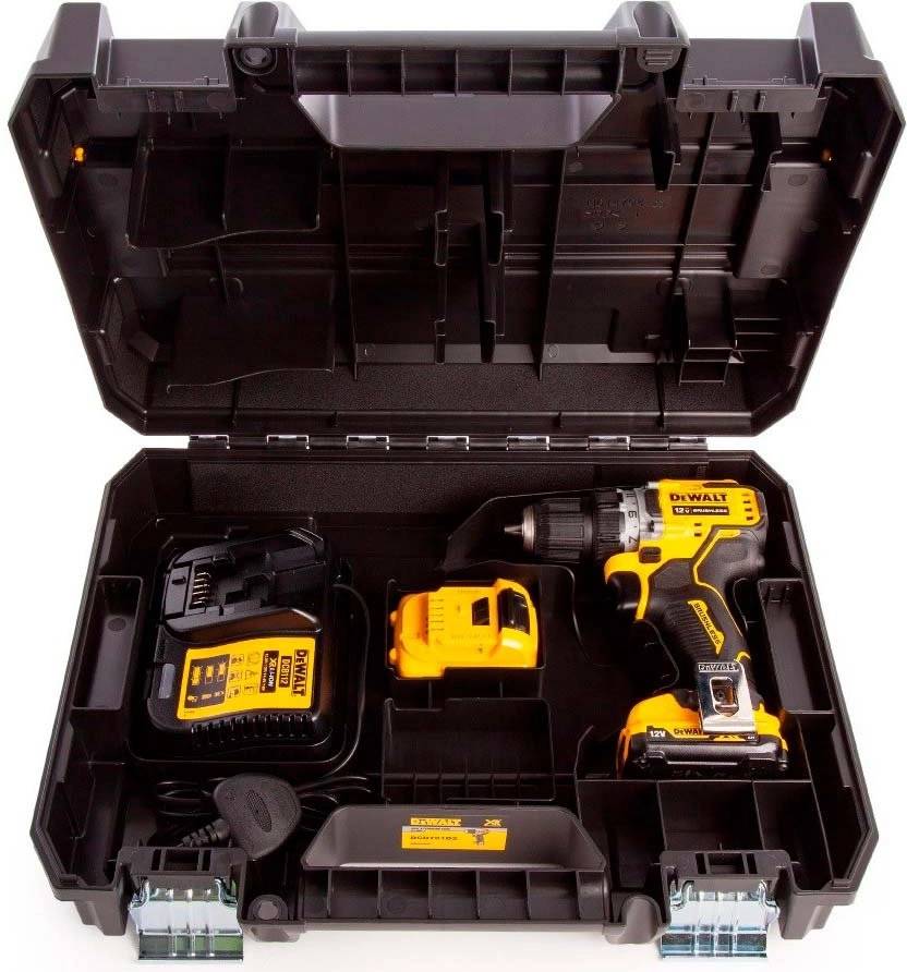 DEWALT Дрель-DCD701D2 аккум. патрон:быстрозажимной