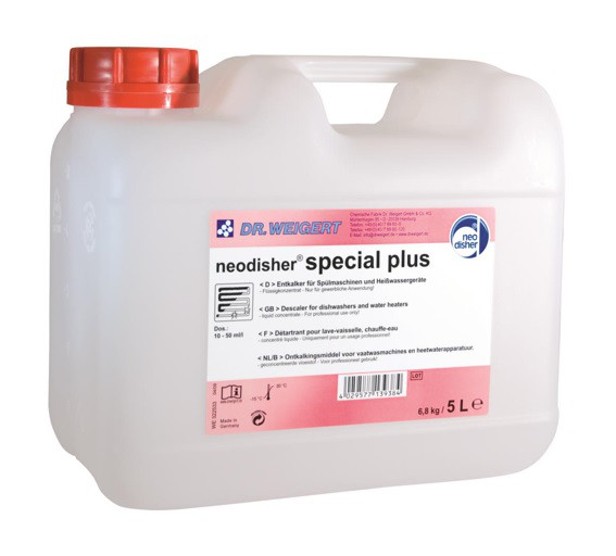Моющее средство DR. WEIGERT NEODISHER special plus для декальцинации посудомоечных машин и котлов