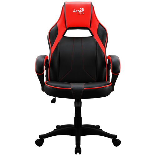 Кресло Aerocool AC40C AIR чёрный, экокожа, 150 кг, механизм качания