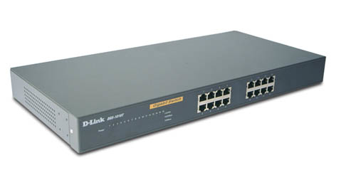 D-Link <DGS-1016T> Gigabit E-net Switch  16-port (16UTP, 1000Mbps)
