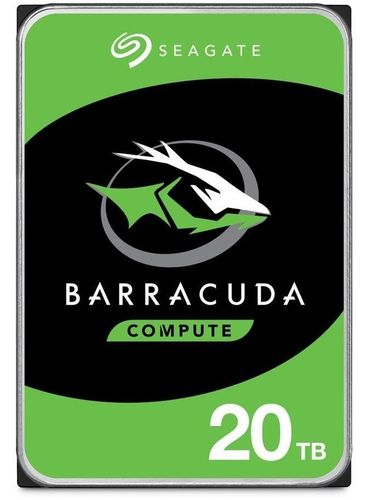 Жесткий диск/ HDD Seagate  SATA3 20Tb BarraCuda 6Gb/s 7200 512Mb (clean pulled) 1 year warranty