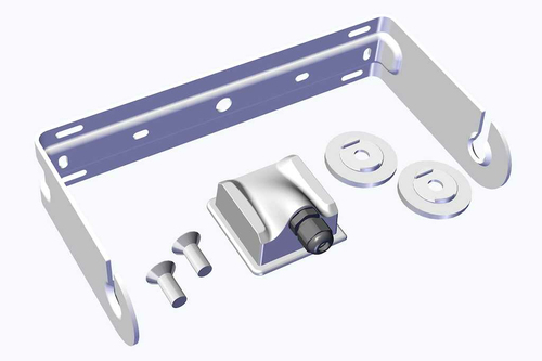 Крепление Biamp [SPA-UBDX100-W] U-Bracket Kit, алюминиевый с ClickPlug, DX-S5, белый