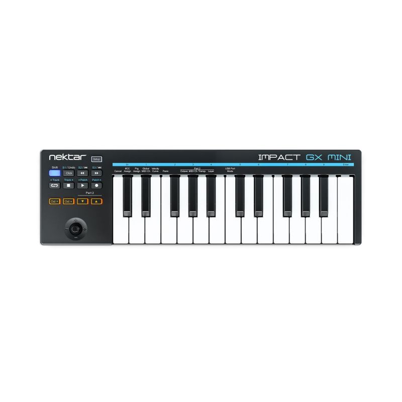 MIDI-контроллер Nektar Impact GX MINI, 25 клавиш, мини-клавиши