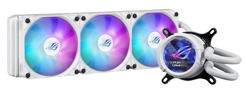 Жидкостная система охлаждения ASUS ROG STRIX LC III 360 ARGB LCD WHT (90RC00W2-M0UAY0)