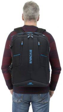 Рюкзак для ноутбука RIVA 7860 BLACK, 17.3", черный