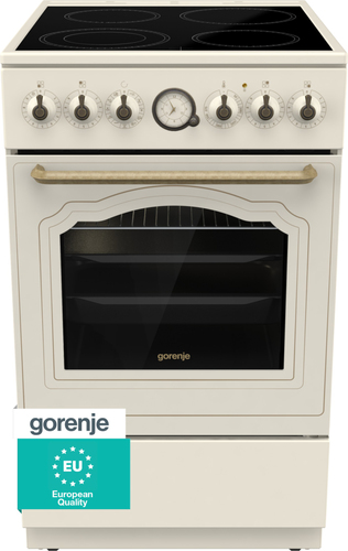 Плита электрическая Gorenje GECS5B70CLI бежевый 740741