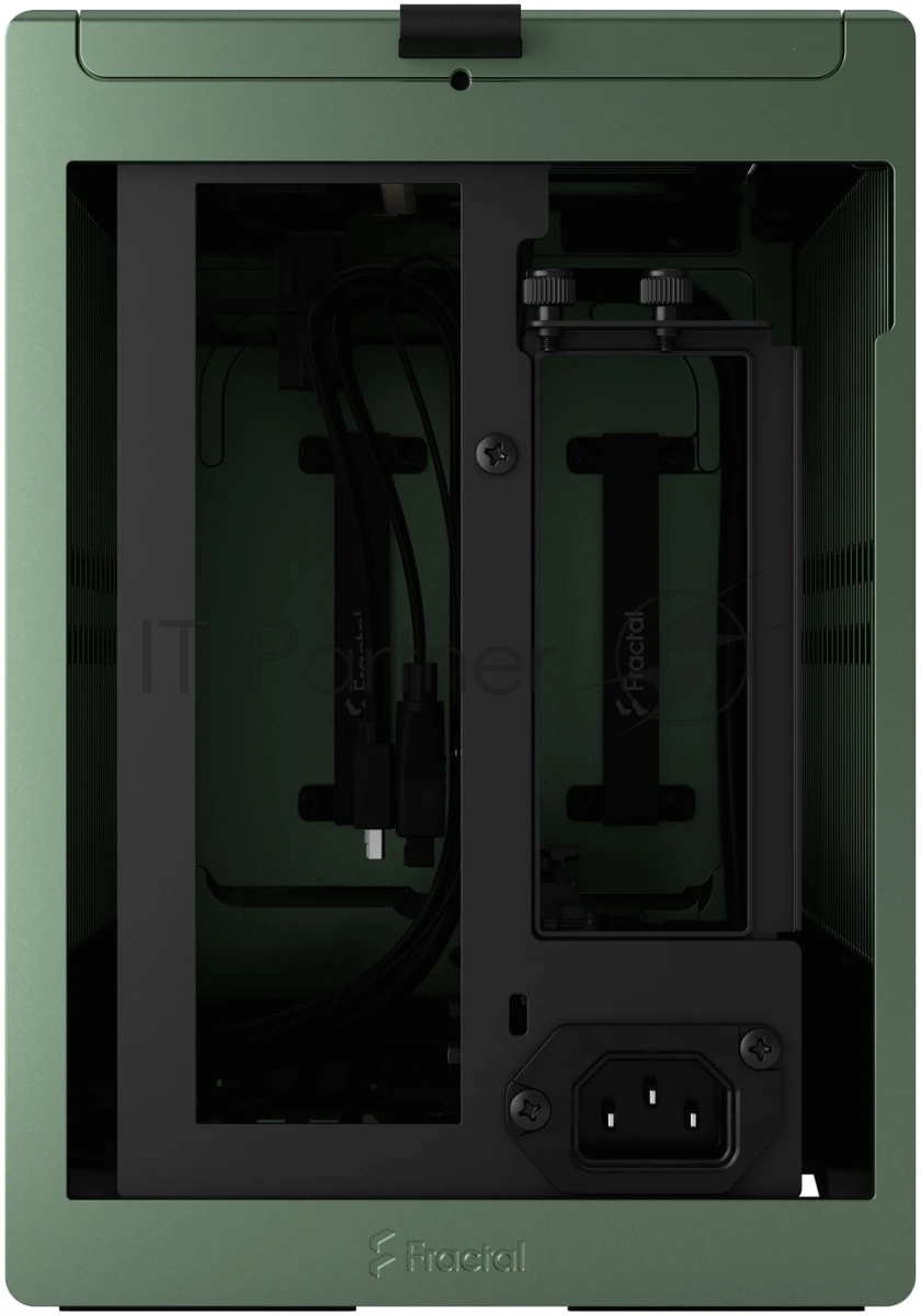 Компьютерный корпус без блока питания Fractal Design Terra, Mini-Tower, no fans, 1xUSB-A 3.0 + 1xUSB 3.2 Type-C, SFX PSU Support, mITX Jade