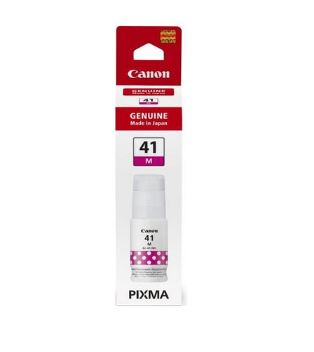 Чернила Canon GI-41M, 70мл, пурпурный, оригинальные, водные, для Canon Pixma G3460 (4544C001)
