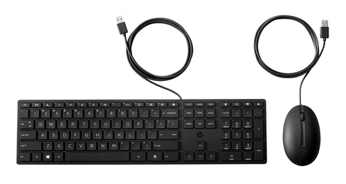 клавиатура и мышь Keyboard and Mouse HP 320MK Wired  (black)
