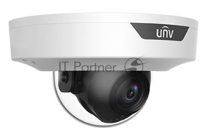 IP-камера Uniview IPC354SB-ADNF28K-I0, 4 Мп, купольная, ИК до 30 м, 2.8 мм, Deep Learning