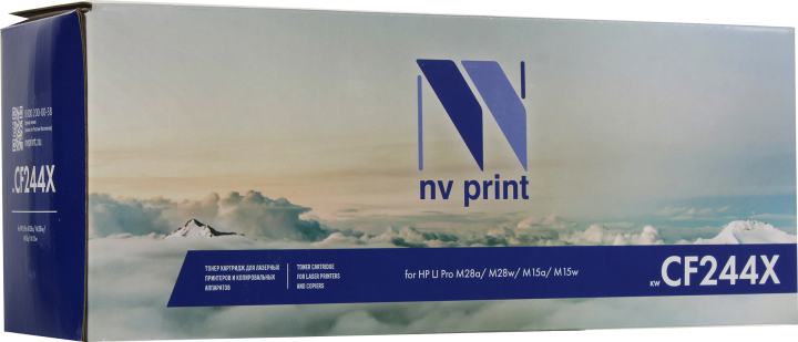 Картридж NV-Print CF244X для HP LJ M15a/w,  M16MFP, M28a/w, M29