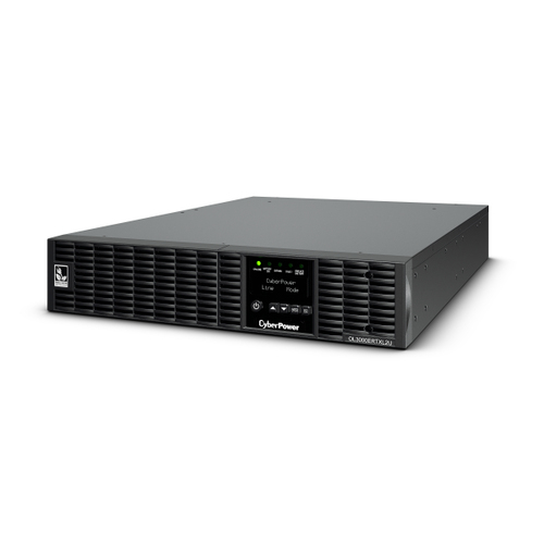 ИБП CyberPower OL3000ERTXL2U, Rackmount, Online, 3000VA/2700W, 8 IEC-320 С13, 1 IEC C19 розеток, USB&Serial, RJ11/RJ45, SNMPslot, LCD дисплей, Black, 0.5х0.8х0.2м., 37.5кг./ UPS Online CyberPower OL3000ERTXL2U 3000VA/2700W USB/RS-232/Dry/EPO/SNMPslot/RJ11/45/ВБМ (8 IEC С13, 1 IEC C19)