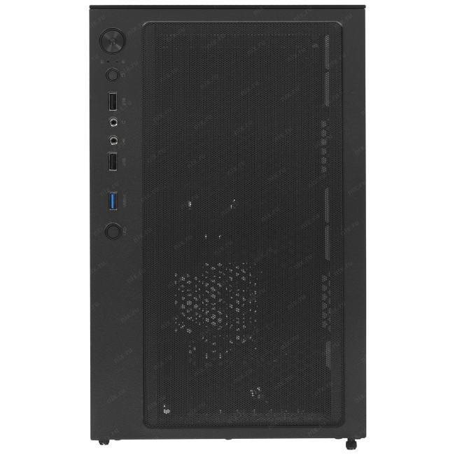 Корпус Formula Crystal Z1 черный без БП ATX 3x120mm 2xUSB2.0  1xUSB3.0  audio  bott PSU