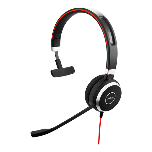 Гарнитура Jabra EVOLVE 40 MS Mono (USB, с  регулятором громкости) <6393-823-109>