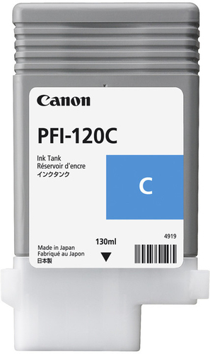 Картридж Canon PFI-120C (cyan), 90 мл (Original)