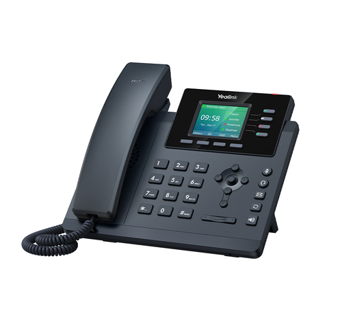 телефон YEALINK SIP-T34W, 4 аккаунта, Wi-Fi, USB, 2.4" цветной LCD-экран 2.4" 320х240, PoE, GigE, БП в компл.шт