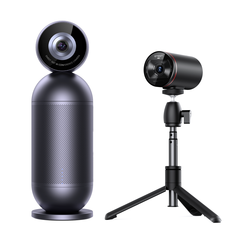 Камера eMeet Capsule Pro Kit, 360°, Full HD, USB-C, 10 микрофонов