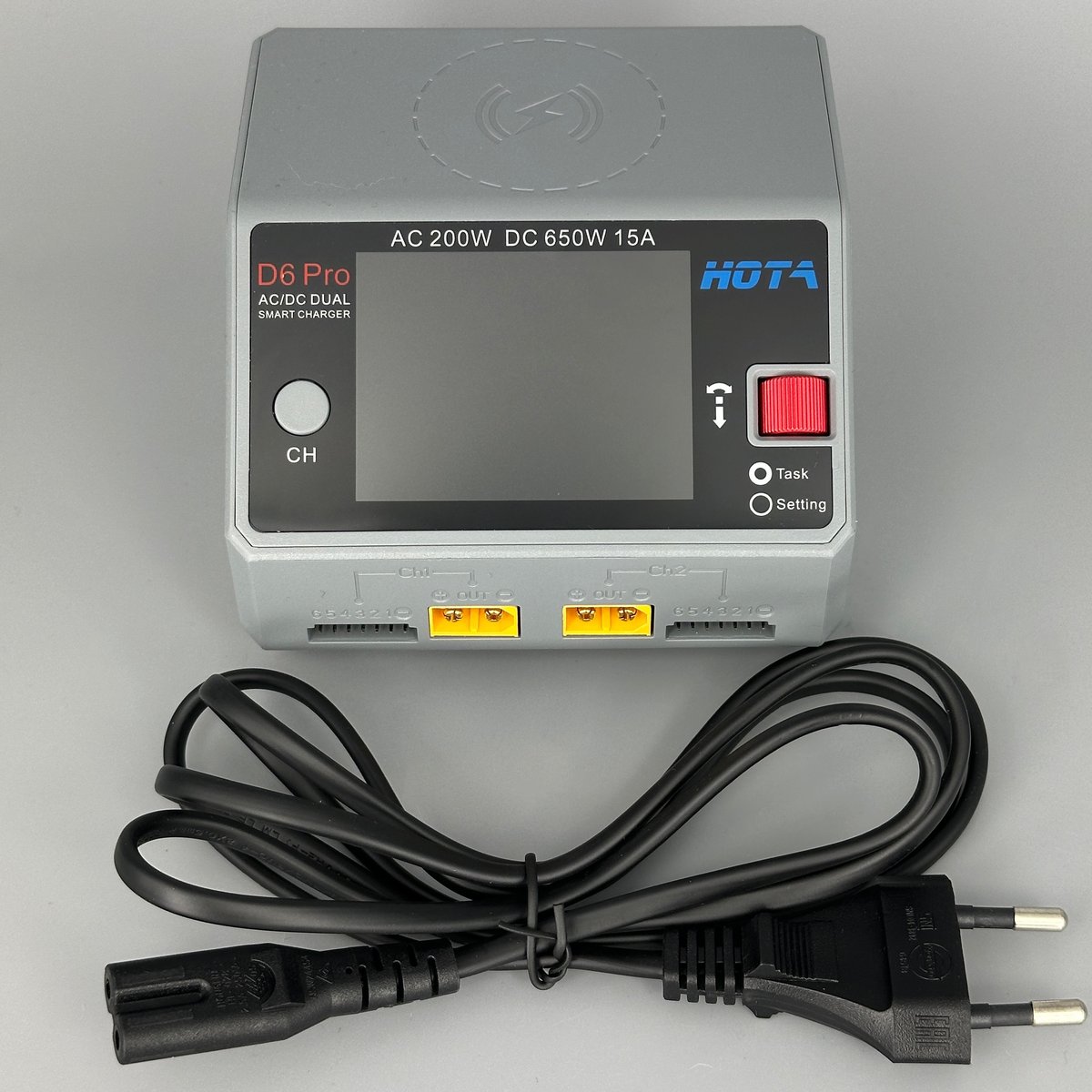 Зарядное устройство HOTA D6 PRO (Серая)