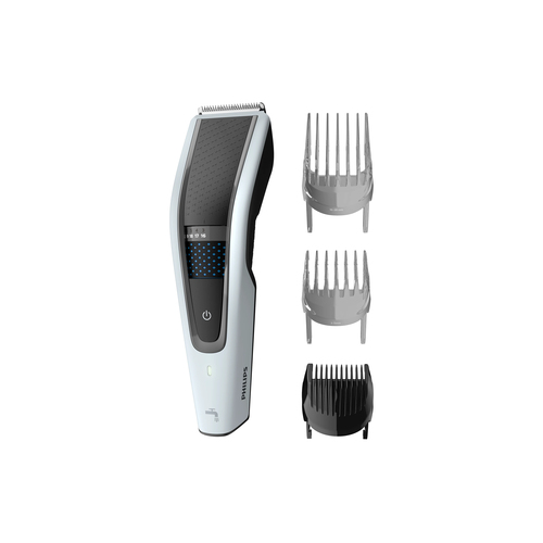 Машинка для стрижки Philips HC5610/15 черный/серебристый (насадок в компл:3шт)