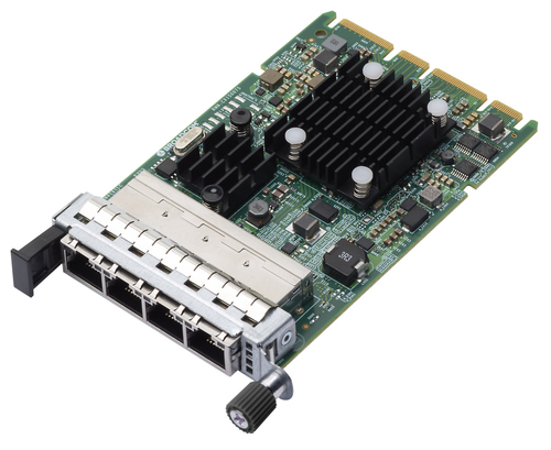 Сетевая карта Lenovo - Broadcom 57416 + 5720, 1 Гб/с и 10 Гб/с, RJ-45, 2 + 2-port, PCI Express x8, OCP 3.0, 4XC7A08239
