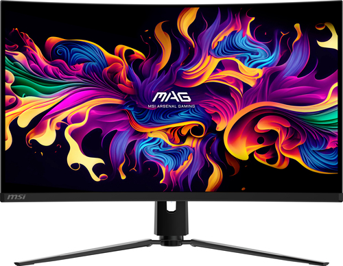 Монитор MSI 31.5" MAG 321CUP QD-OLED черный QD OLED LED 16:9 HDMI матовая HAS Piv 250cd 178гр/178гр 3840x2160 165Hz DP 4K USB 8кг