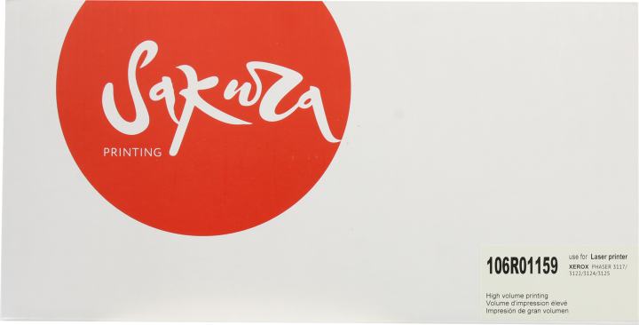Картридж SAKURA 106R01159  для  Xerox  Phaser 3117/3122/3124/3125