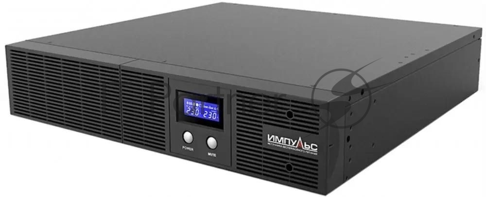 Источник бесперебойного питания Импульс СЛИМ 1200 / 1200 ВА  / 840 Вт / 4 x IEC 320 C13