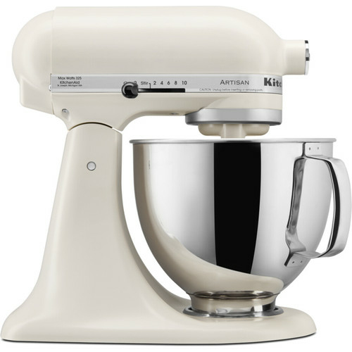 Настольный миксер с откидным блоком KitchenAid 5KSM125EPL Artisan 4.8 л, бежевый