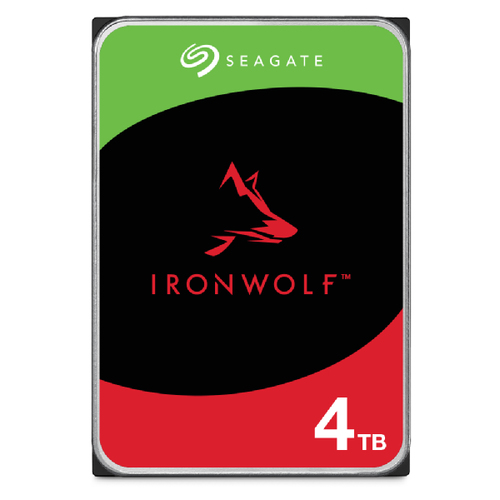 Жесткий диск Seagate IronWolf NAS HDD SATA 4Tb, 5400 rpm, 256Mb buffer, 512e/4Kn, ST4000VN006, 1 year, (analog ST4000VN008)