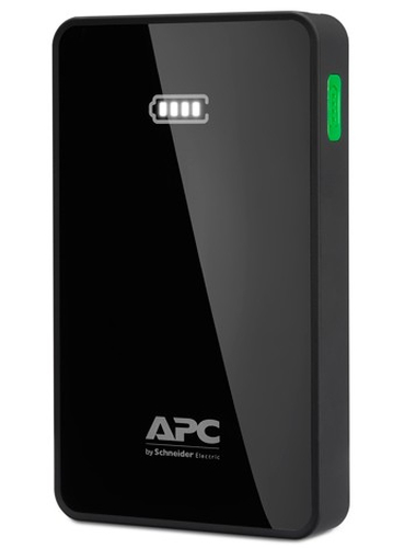 Внешний аккумулятор APC <M5BK-EC> Black  (2xUSB  2.4A,  5000mAh, Li-Pol)