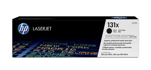 (Спец.цена) Оригинальный картридж лазерный HP 131X CF210X черный (2400 стр.) для HP LJ Pro 200MFP m276n/m276nw/m251n/m251nw