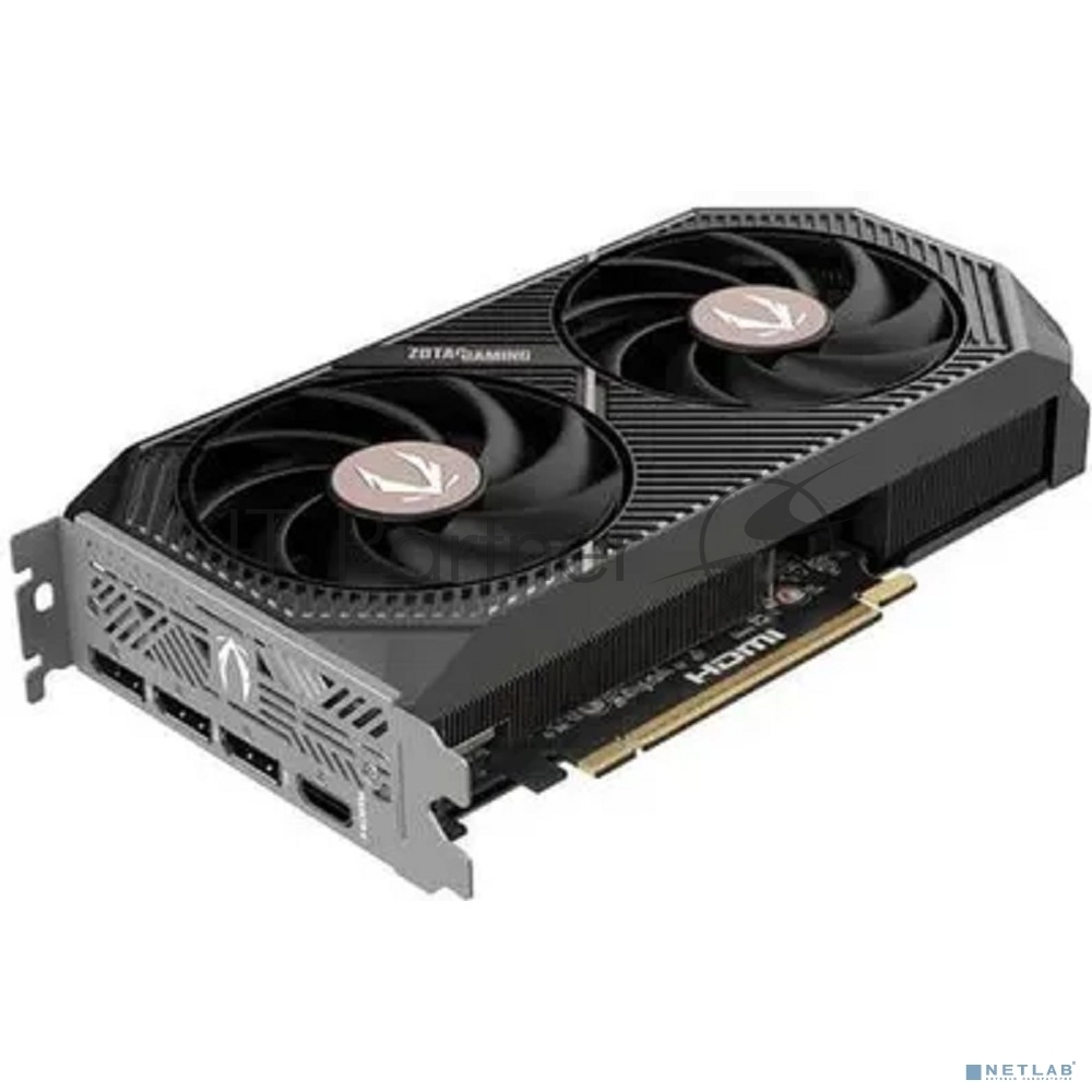 Видеокарта Zotac GeForce RTX 5060 Ti GAMING AMP, 16 GB GDDR7, 128 bit, 3xDisplayPort, HDMI, GPU 2407 MHz