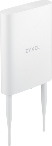 точка доступа Уличная  Zyxel NebulaFlex NWA55AXE, 802.11a/b/g/n/ac/ax (2,4 и 5 ГГц), внешние антенны 2x2 (в комплекте), до 575+1200 Мбит/с, 1xLAN GE, защита от 4G/5G, без поддержки Captive portal и WPA